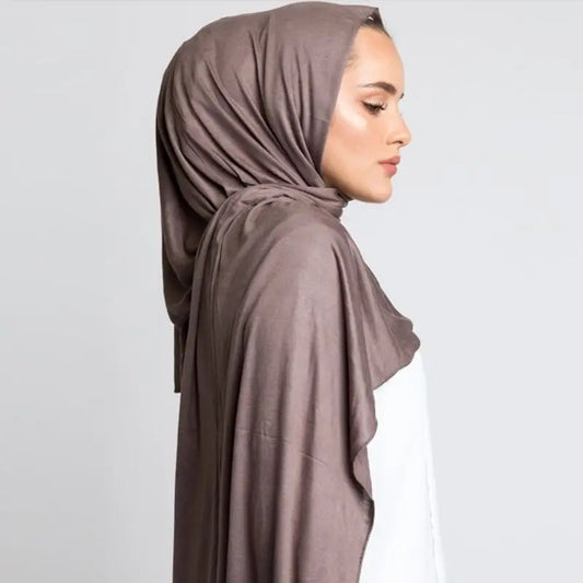 Soft Jersey Hijabs Bronze