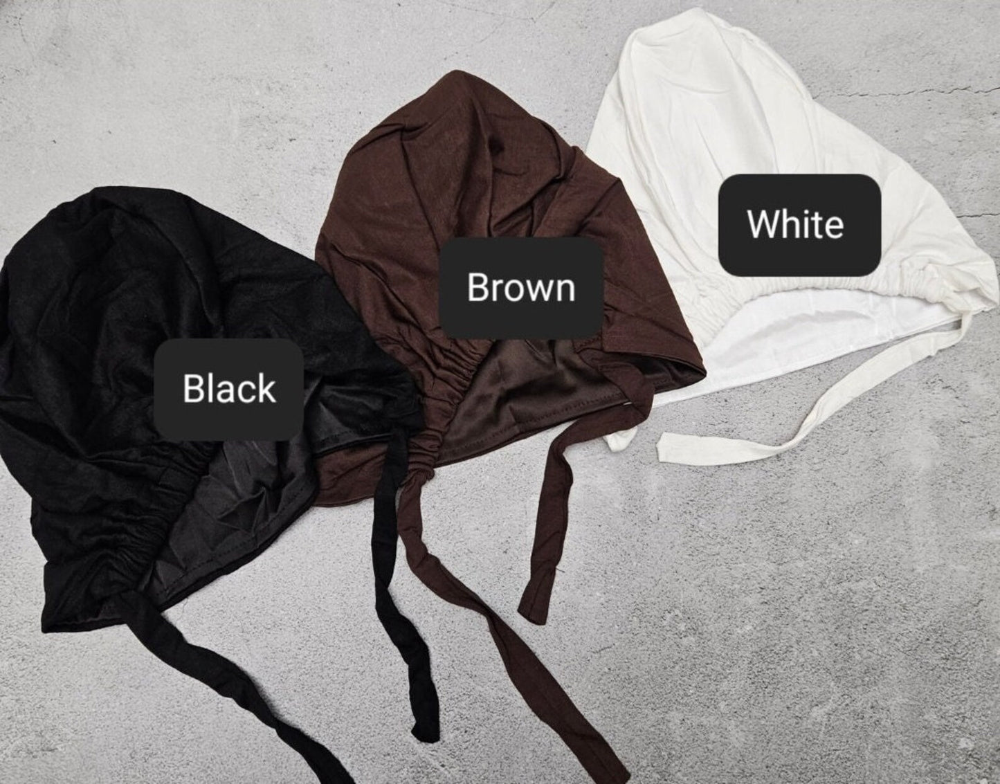 Best seller hijab undercapitalised with satin underlay