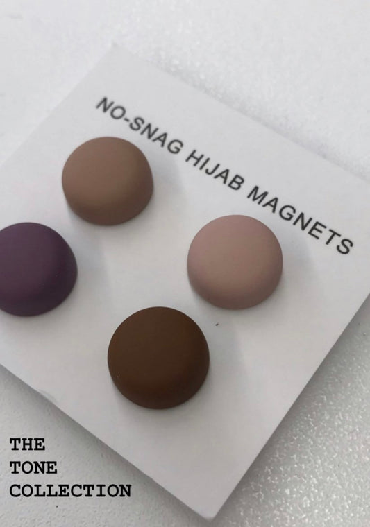 Nude Set of 4 Hijab magnets