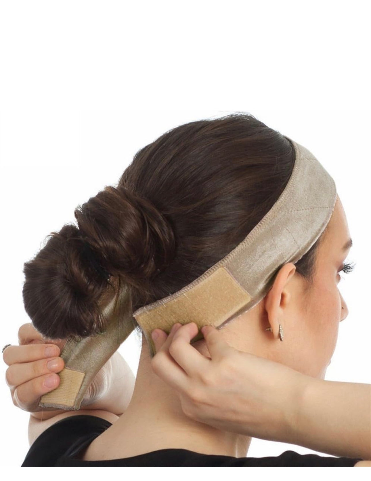 Non slip velvet grip hairband