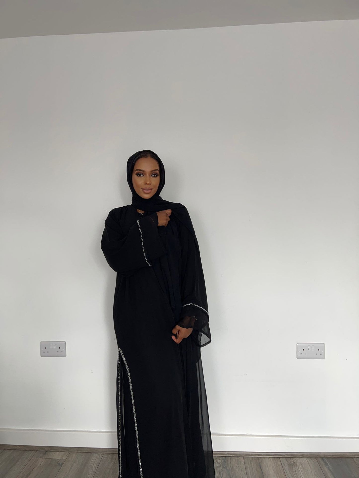 Modern eid abaya