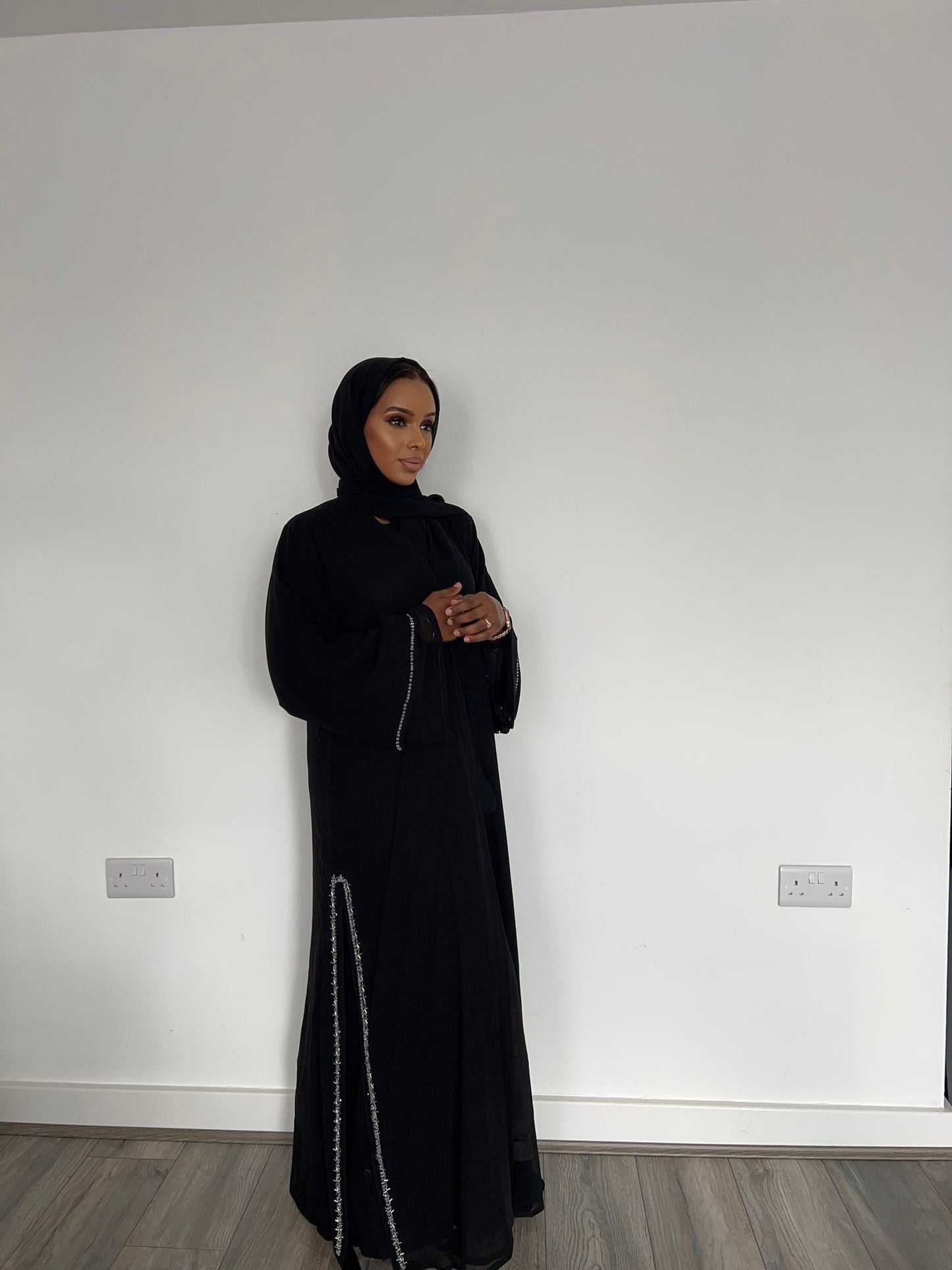 Modern eid abaya